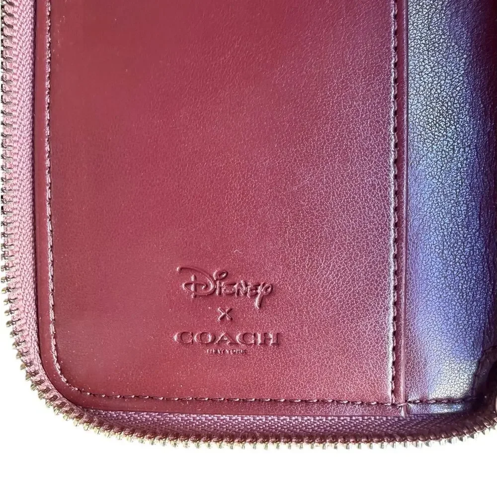 Coach x Disney Small Leather Mini Mouse Wallet
